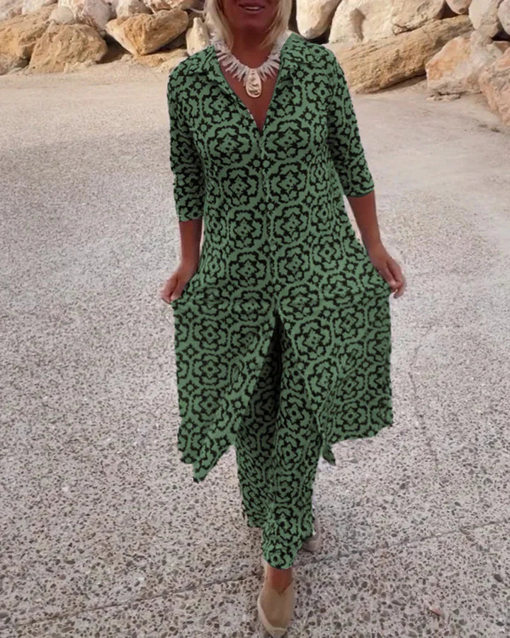 Sari – Set with Button Closure