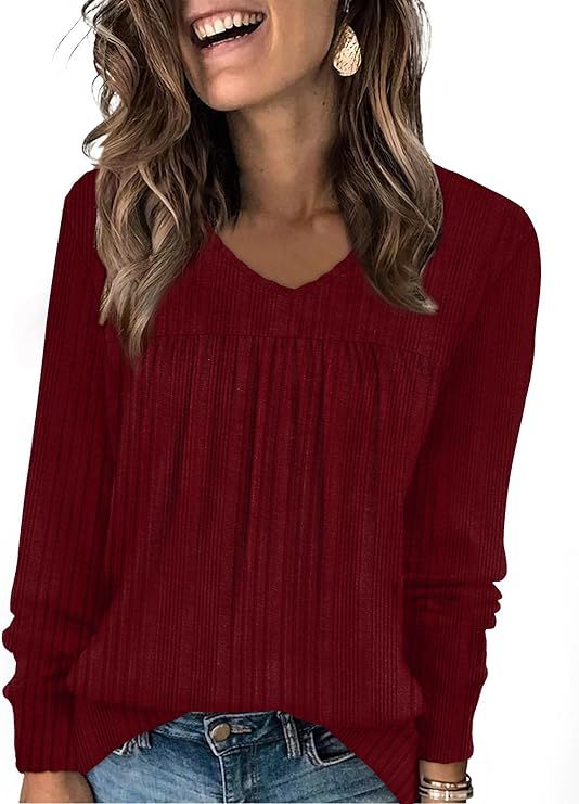 ARIEL™ – V-Neck Casual Top