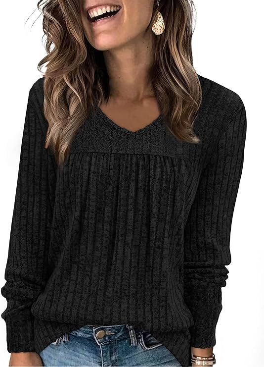ARIEL™ – V-Neck Casual Top