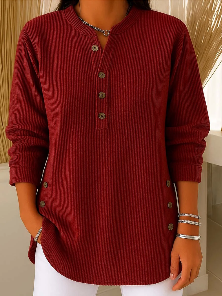 Livia – Jumper with Subtle Button Details