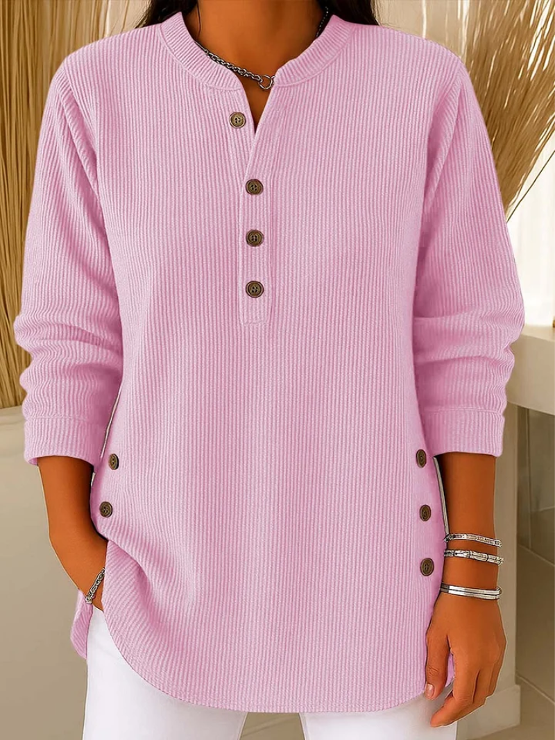 Livia – Jumper with Subtle Button Details