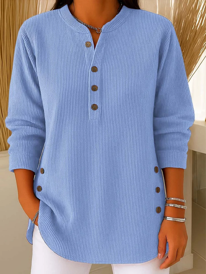 Livia – Jumper with Subtle Button Details