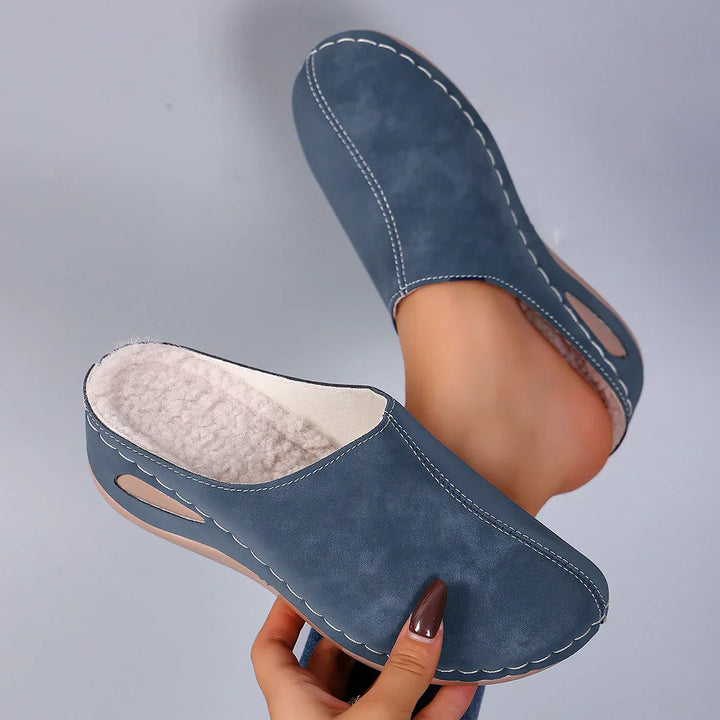 Orthopaedic Slip On Clogs Plush Comfortable Fit
