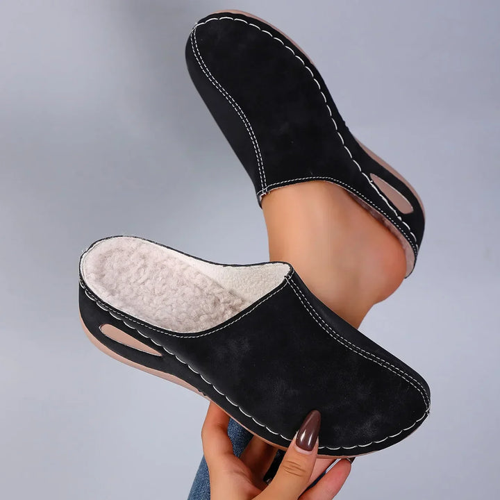 Orthopaedic Slip On Clogs Plush Comfortable Fit