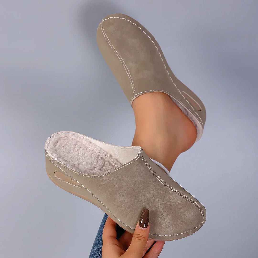 Orthopaedic Slip On Clogs Plush Comfortable Fit
